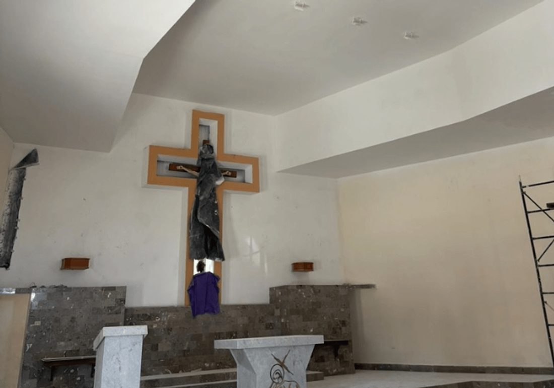 Templo rehabilitado — vista 1