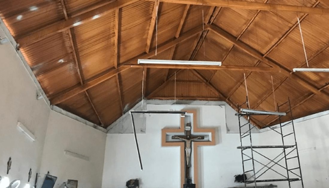 Templo rehabilitado — vista 3